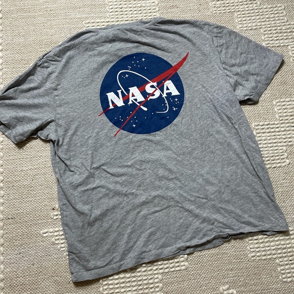 Men’s H&M Grey NASA Graphic Print Short Sleeve - Picture 5 of 6